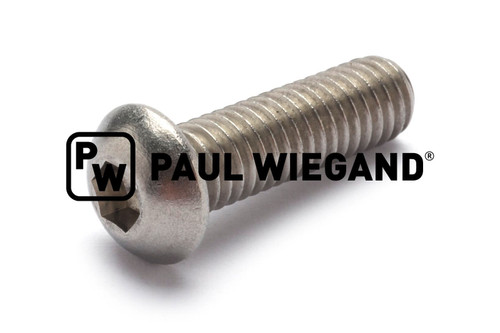 Linsenkopfschraube mit Innensechskant DIN/ISO 7985/7380-1 M6x20 Edelstahl A2-70 (90000139)