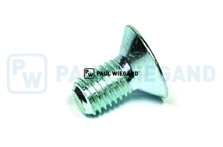 Tornillo avellanado con hexágono interior DIN/ISO 7991/10642 M10x20 galvanizado 10.9 (90000042)