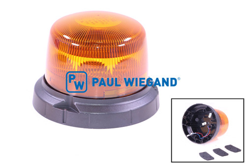 Baliza giratoria Hella "RotaLED Compact F" 12/24VDC ámbar (86000017) Baliza giratoria Hella "RotaLED Compact F" 12/24VDC ámbar (86000017)