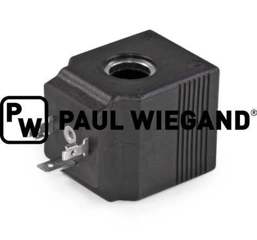 Magnetspule Johnston VT/VS 500 Steuerblock d: 13,2/16,5 l: 47.8 b: 36 h: 40 24VDC (67044015)