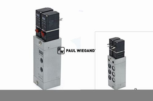 Wegeventil Brock SL 280 Pneumatikventil 5/3 doppelte breite Schaltleiste Ventilinsel (64900016)