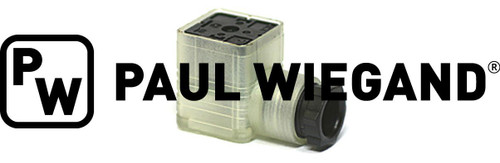 Conector de válvula Bucher Municipal TAZ/TSZ con bloque de control de electroválvula LED 24VDC (68900910)