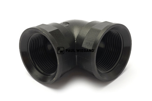 Racor 90° Schmidt piezas estándar sistema de agua 1 1/4" IG/IG (63800201)