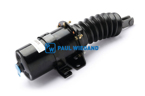 Pneumatikzylinder Bucher Municipal TAZ/TSZ Anhebung Rahmenkörper Kehrwalze Hub: 140 EBM: 307 (68092002)