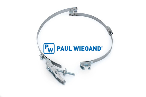 Schlauchschelle Brückenschelle DN180 verzinkt W2 d: 180-200 b: 12 Typ "R" rechtsgängig (90000938)