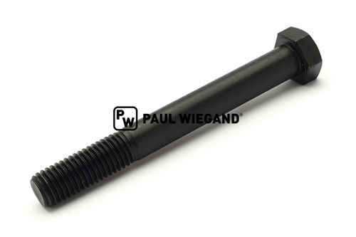 Tornillo de cabeza hexagonal con vástago Semat DIN/ISO 931/4014 M18x150 negro 10.9 (71010170)