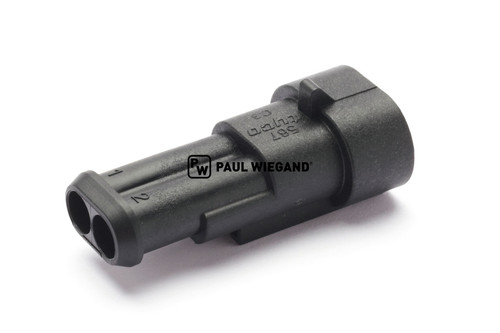 Carcasa de clavija Zöller 456 "AMP Superseal" de 2 polos (11333263)