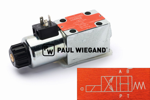Wegeventil Bucher Municipal Optifant 70 Hydraulikanlage 4/2 Wege  (68074019)