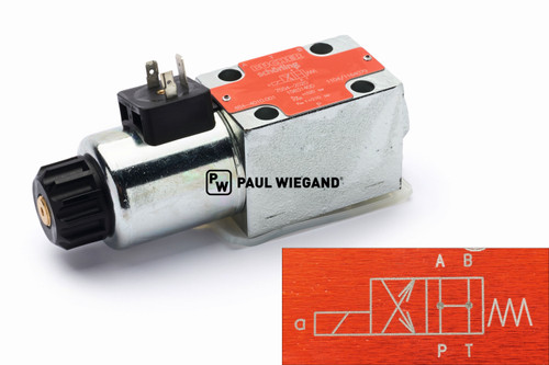 Wegeventil Bucher Municipal Optifant 70 Hydraulikanlage 4/2 Wege  (68074019)
