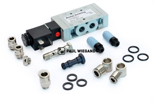 Wegeventil Bucher Municipal inklusive Magnetspule 12VDC 1-8 bar (68900244)