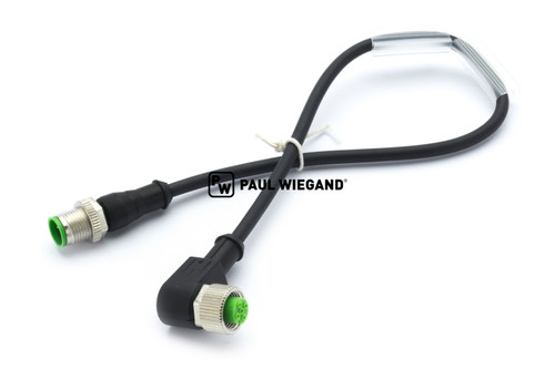 Steuerleitung Schörling Sensor (08017112) M12x1-M12x1 3-polig 3x0,34mm² lg: 300 (08980022)
