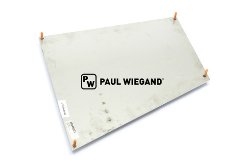 Prallplatte Bucher Municipal Citycat 5000 Einwurfblech Kehrgutbehälter  (68046031)