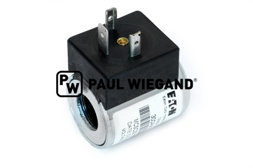 Magnetspule Bucher Municipal Citycat 2000 Steuerblock Besensteuerung D: 32 d: 12,9/13,1/15,6 h: 39.6 12VDC (68024068)