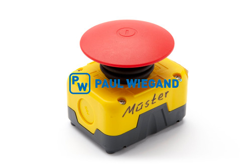 Botón de parada de emergencia Terberg completo (10013004)