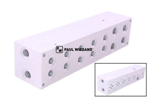 Bloque básico sistema hidráulico RAVO serie 5 cepillo delantero (60054470)