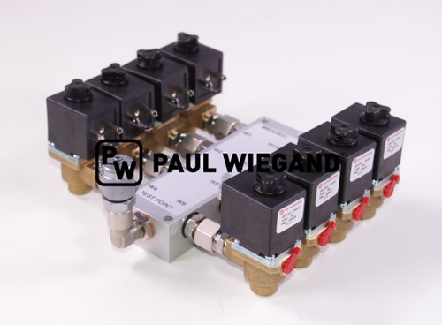 Verteilerblock Johnston Wasseranlage komplett 8-fach (67011308)