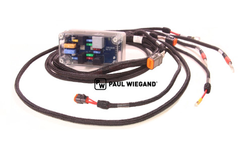 Juego de cables Schmidt Swingo serie 200 con caja de fusibles Electricidad central Caja de baterías EURO 6 (63014857)