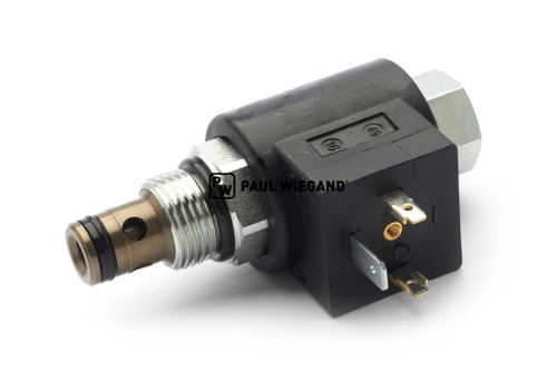 Wegeventil Zöller Delta 2318 inklusive Magnetspule Ventilblock 24VDC 2/2 Wege (11460056)