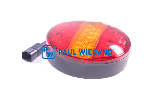 Luz trasera Zöller Medium XL D: 142 LED de 3 cámaras 12/24VDC EBM: 45 (11017311)