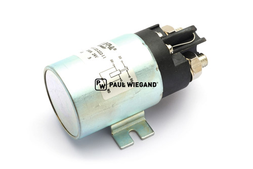Relé de potencia Bucher Municipal Cityfant 60/6000 bomba hidráulica 24VDC 200A (68064034)
