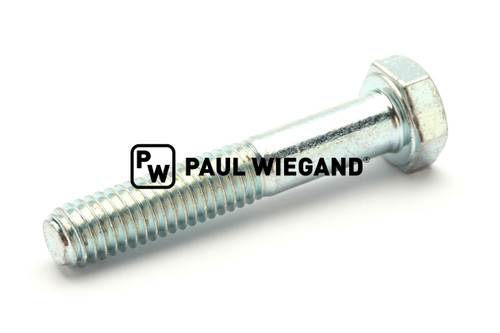 Tornillo de cabeza hexagonal con vástago DIN/ISO 931/4014 M6x35 galvanizado 8.8 (65800107)