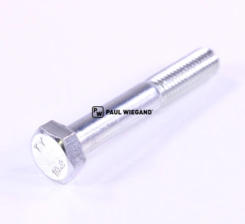 Tornillo de cabeza hexagonal con vástago DIN/ISO 931/4014 M14x90 galvanizado 10.9 (90000488)