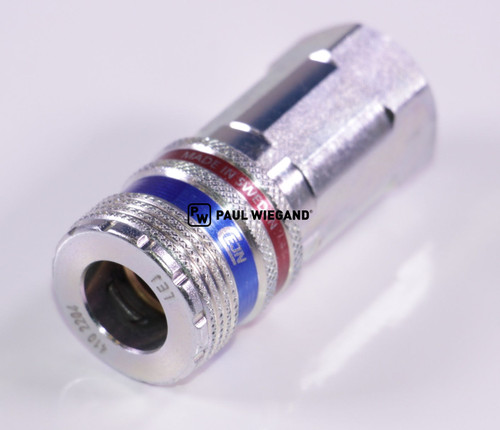 Acoplamiento de seguridad Cejn eSafe (con función de purga de aire) Serie 410, DN 10,4 Conexión roscada hembra G 3/8" (41910018)