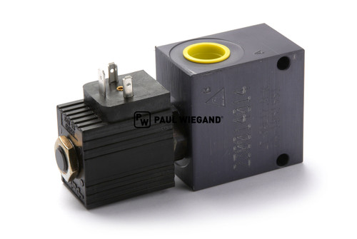 Bloque de control Zöller 2300 con válvula de control direccional de 2/2 vías (11223245)