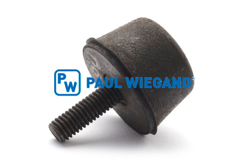 Gummi-Metall-Puffer Geesink GEC 2510 Anschlag Sicherheitsbügel , Behälteranschlag D: 25 Typ"D"  (02023043)