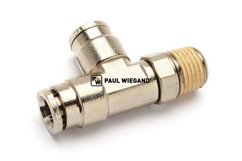 Pieza en T Schmidt piezas estándar sistema neumático G1/4 "x 8 orientable (63800093)