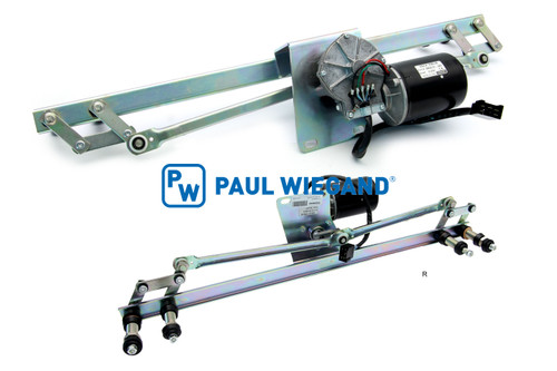Wischermotor Schmidt Cleango 400/500 mit Wischergestänge 24VDC (63034000)