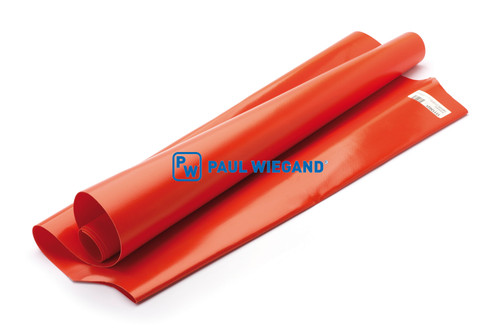Staubtuch Zöller 300 ohne Beschriftung links/rechts l: 1400 b: 700 orange  (11113021)