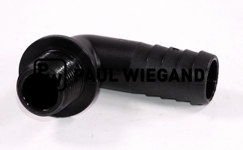 Boquilla para manguera Bucher Municipal Citycat 5006 filtro de agua G1/2" polipropileno D: 20 acodado 90° rosca macho (68042709)