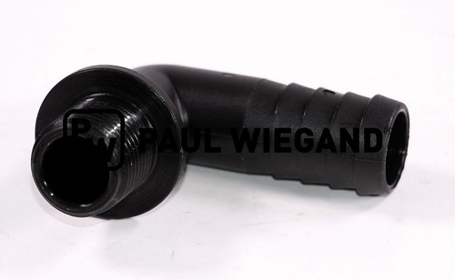 Schlauchstutzen Bucher Municipal Citycat 5006 Wasserfilter G1/2" Polypropylen D: 20 gewinkelt 90° Außengewinde (68042709)