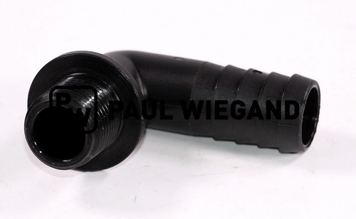 Schlauchstutzen Bucher Municipal Citycat 5006 Wasserfilter G1/2" Polypropylen D: 20 gewinkelt 90° Außengewinde (68042709)