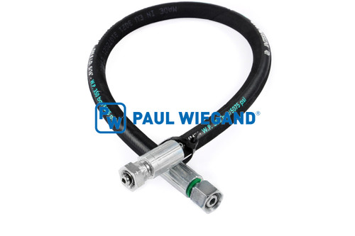 Manguera hidráulica Zöller 2301 Delta 10L (M16x1,5) - 8L (M14x1,5) lg: 660 a partir de 01/2003 (11330272)