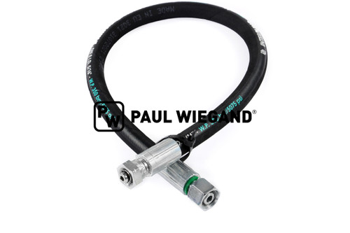 Manguera hidráulica Zöller 2301 Delta 10L (M16x1,5) - 8L (M14x1,5) lg: 660 a partir de 01/2003 (11330272)