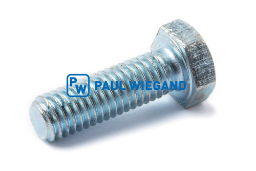 Tornillo de cabeza hexagonal Zöller DIN/ISO 933/4017 M8x25 galvanizado 8.8 (11990126)