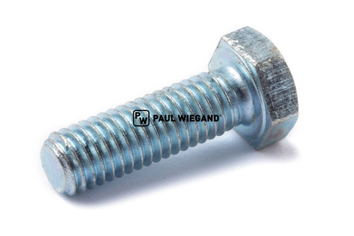 Tornillo de cabeza hexagonal Zöller DIN/ISO 933/4017 M8x25 galvanizado 8.8 (11990126)