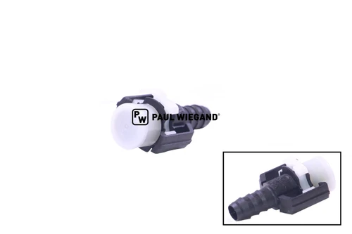 Racor rápido Bucher Municipal Citycat 5006 Conducto de combustible D: 12 d: 15,9 l: 53,5 (68042437)