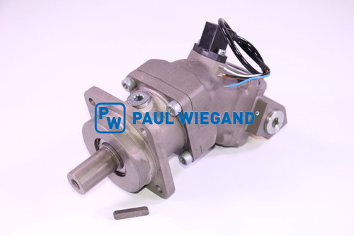 Hydraulikmotor Faun Viatec Viajet 6-7 mit Sensor Gebläse 25ccm Passfeder-Welle D: 30 ab 01/2012  (61034013)