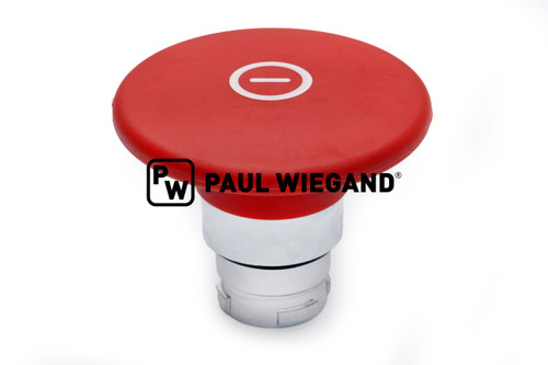 Pulsador Geesink GEC 1000 parada de emergencia serie ZB2 rojo (02033031)