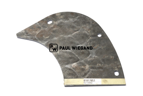 Placa de soldadura inferior Faun Rotopress K1/K2: 1 s: 8 (01017051)