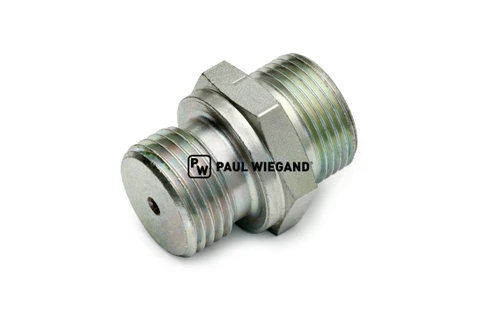 Racor roscado Zöller 300 con válvula de estrangulamiento, carcasa y accionamiento giratorio G1/2"-15L (M22x1,5), galvanizado, d: 2,5 (11113133)