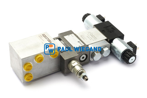 Steuerblock Geesink GCB 1000 Split mit Kompensator komplett  (02037084)
