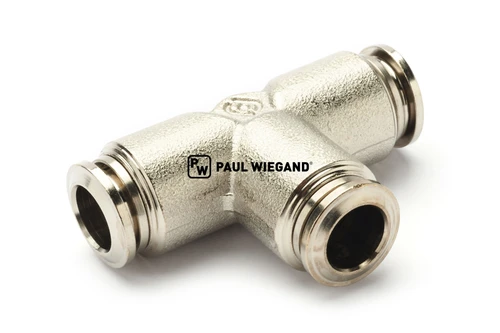 Conector Faun Viatec para neumática, diámetro: 8, forma en «T» (61800114)