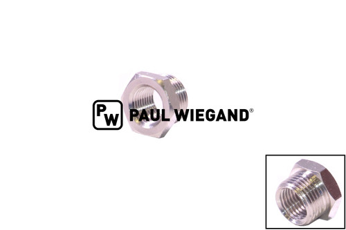 Reduzierverschraubung Trilety Normteile G3/8" - G1/4" Messing Außen-/Innengewinde (69800037)