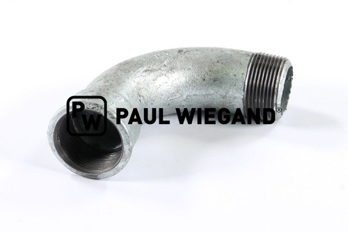 Rohrbogen Bucher Municipal Citycat 5006 Kugelhahn Wasseranlage 1 1/4" Gussteil (68042789)