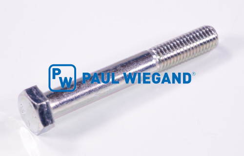 Tornillo de cabeza hexagonal con vástago Faun Viatec DIN/ISO 931/4014 M12x90 galvanizado 10.9 (61800166)