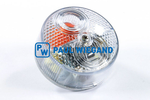 Luz indicadora Johnston C201 Luz de posición delantera izquierda/derecha 12VDC 5W/21W "Opción" (67024129)